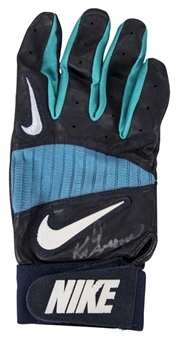 1996-1997 Ken Griffey Jr Game Used & Signed Nike Batting Glove (JT Sports & JSA) 